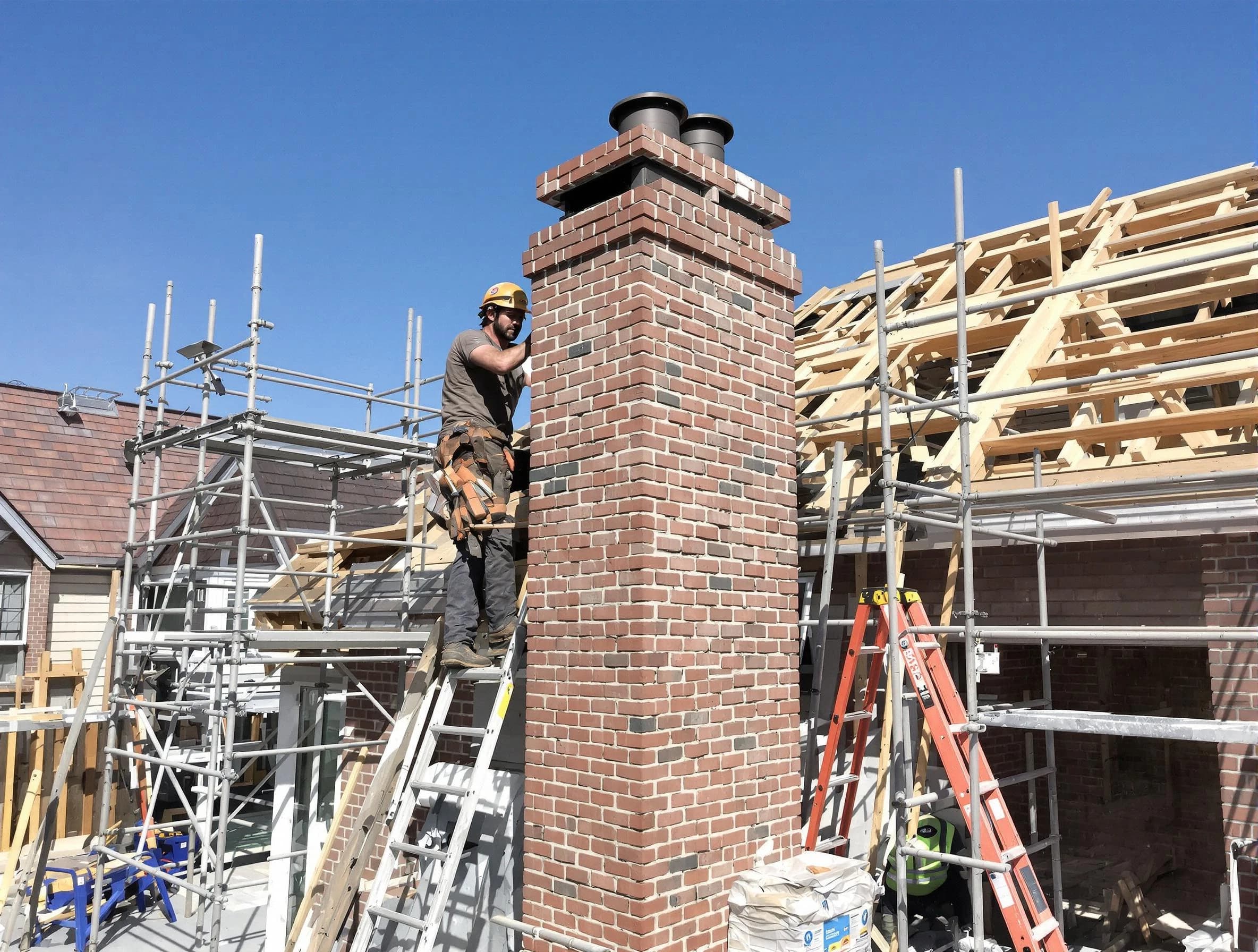 New chimney installation completed by Denver Chimney Sweep in Denver, CO
