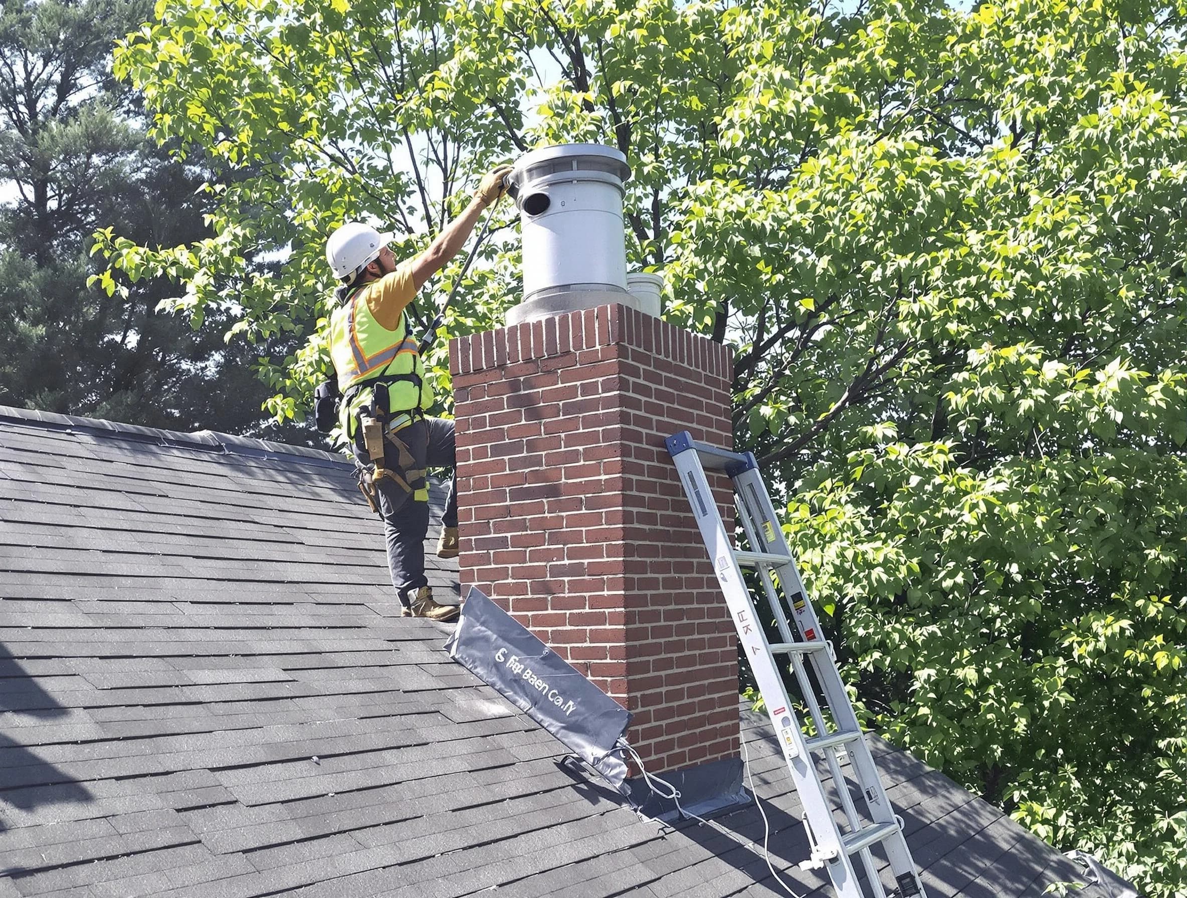 Chimney liner inspection by Denver Chimney Sweep in Denver, CO