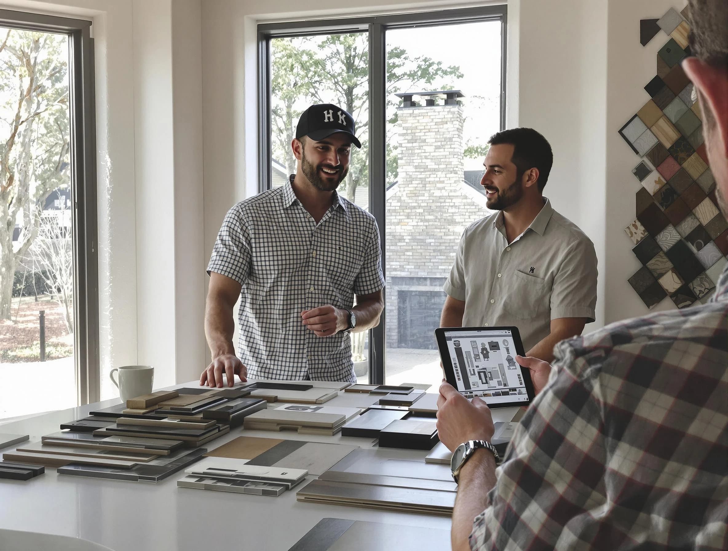 Denver Chimney Sweep remodeling a chimney and fireplace in Denver, CO