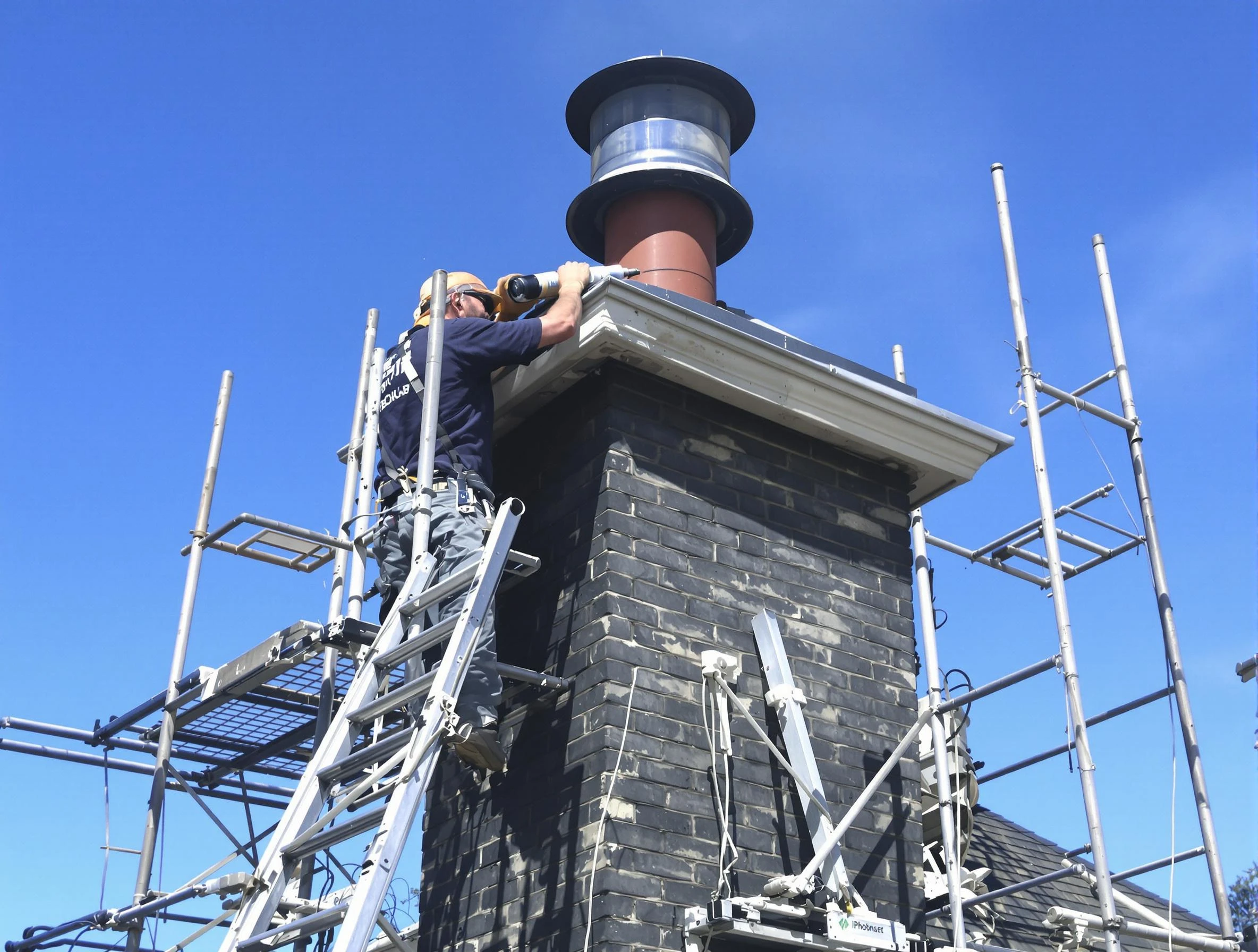 Sturdy chimney crown finished by Denver Chimney Sweep in Denver, CO