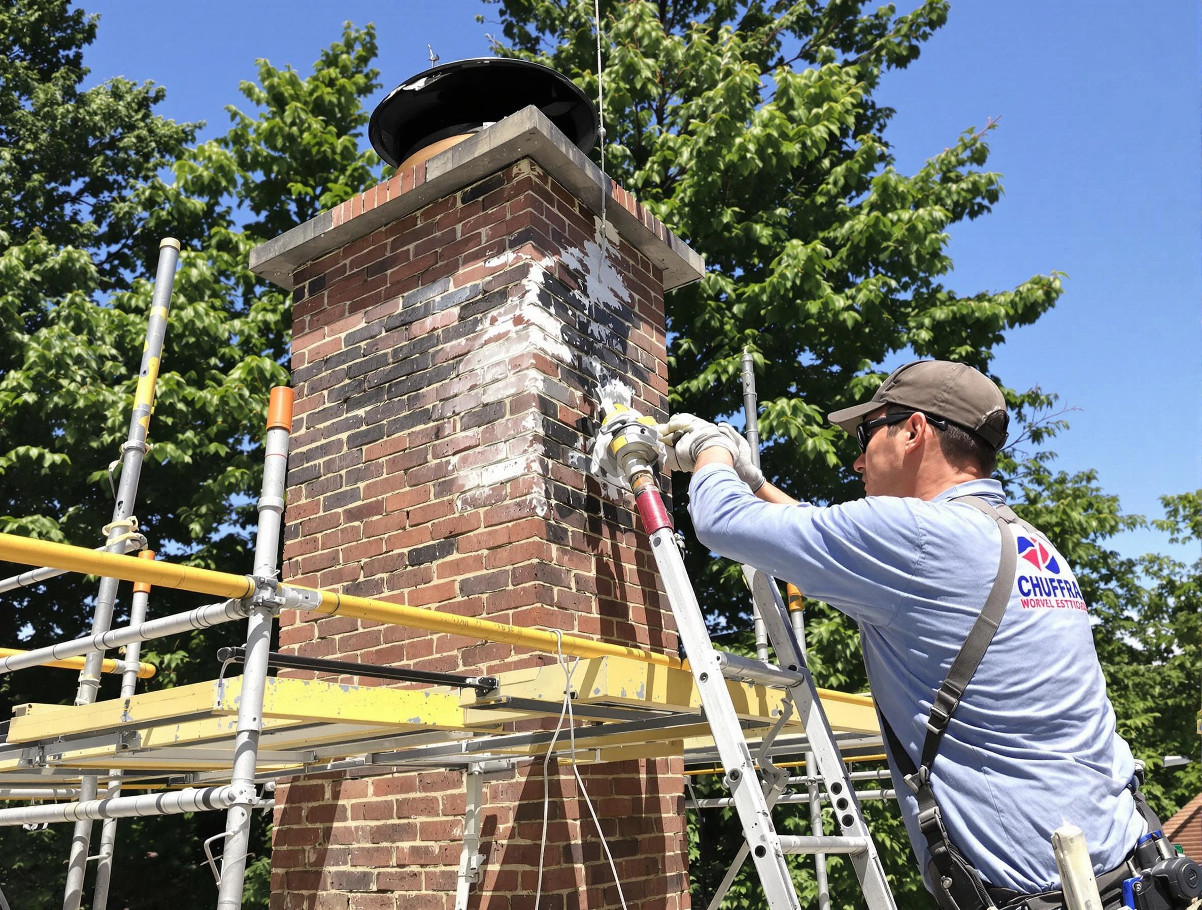 Structural chimney repair by Denver Chimney Sweep in Denver, CO